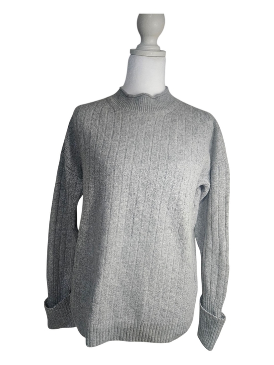 Banana Republic Sweaters - "Banana Republic Grey Sweater, Fine Merino Wool and Cashmere Blend, Size S